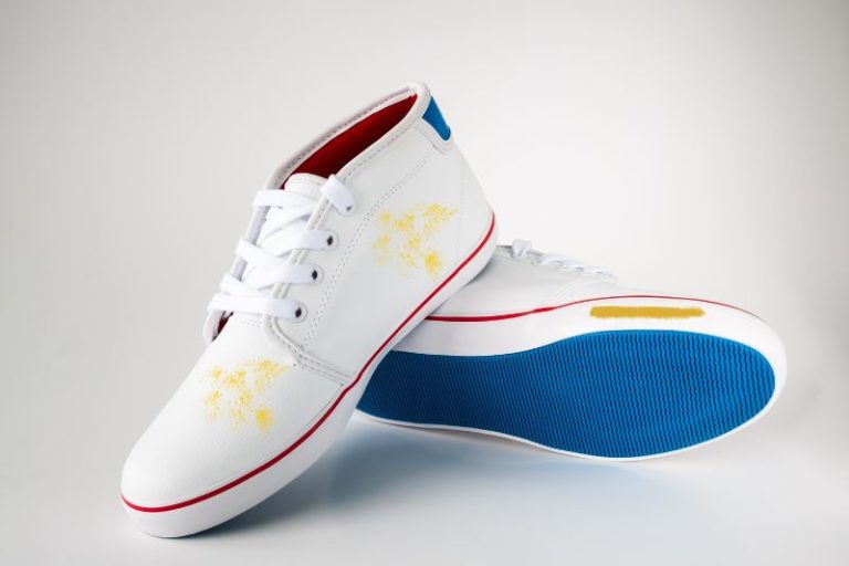 How To Remove Yellow Stains From White Leather Shoes?