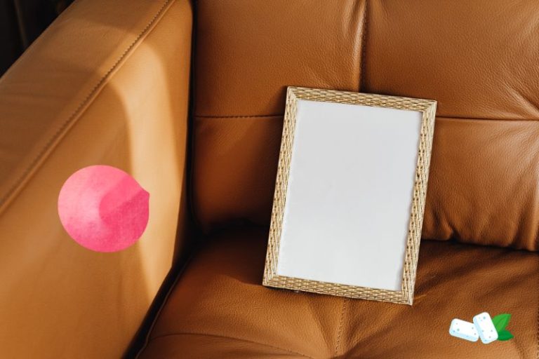 How to Remove Gum From Leather Couch? (5 Simple Methods!)