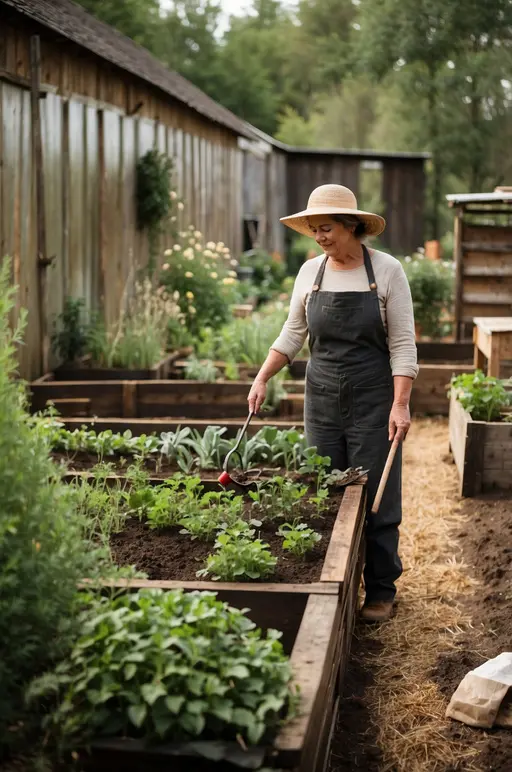 Homesteading Garden Layout