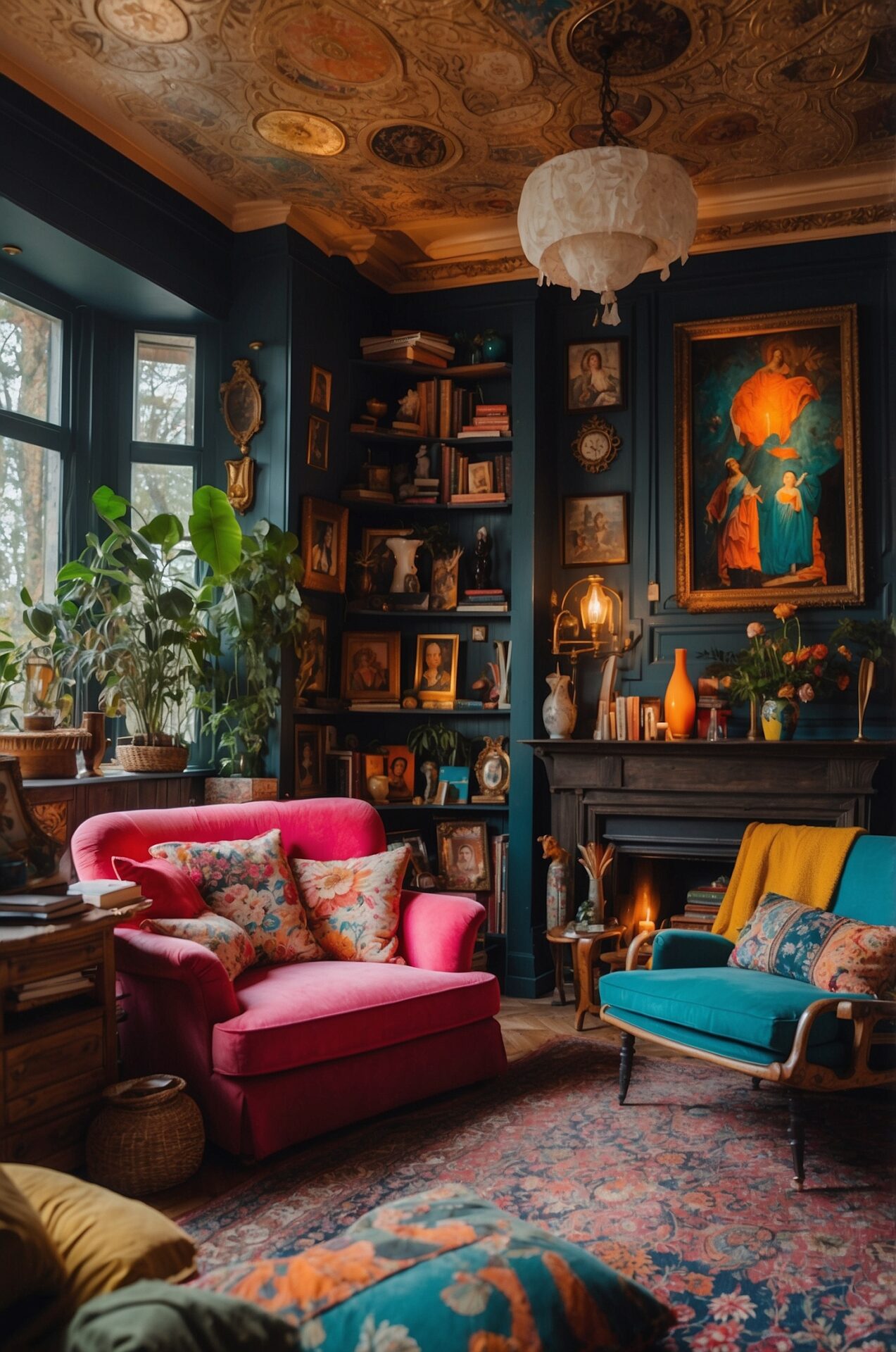 Best Cozy Maximalism home interior decor