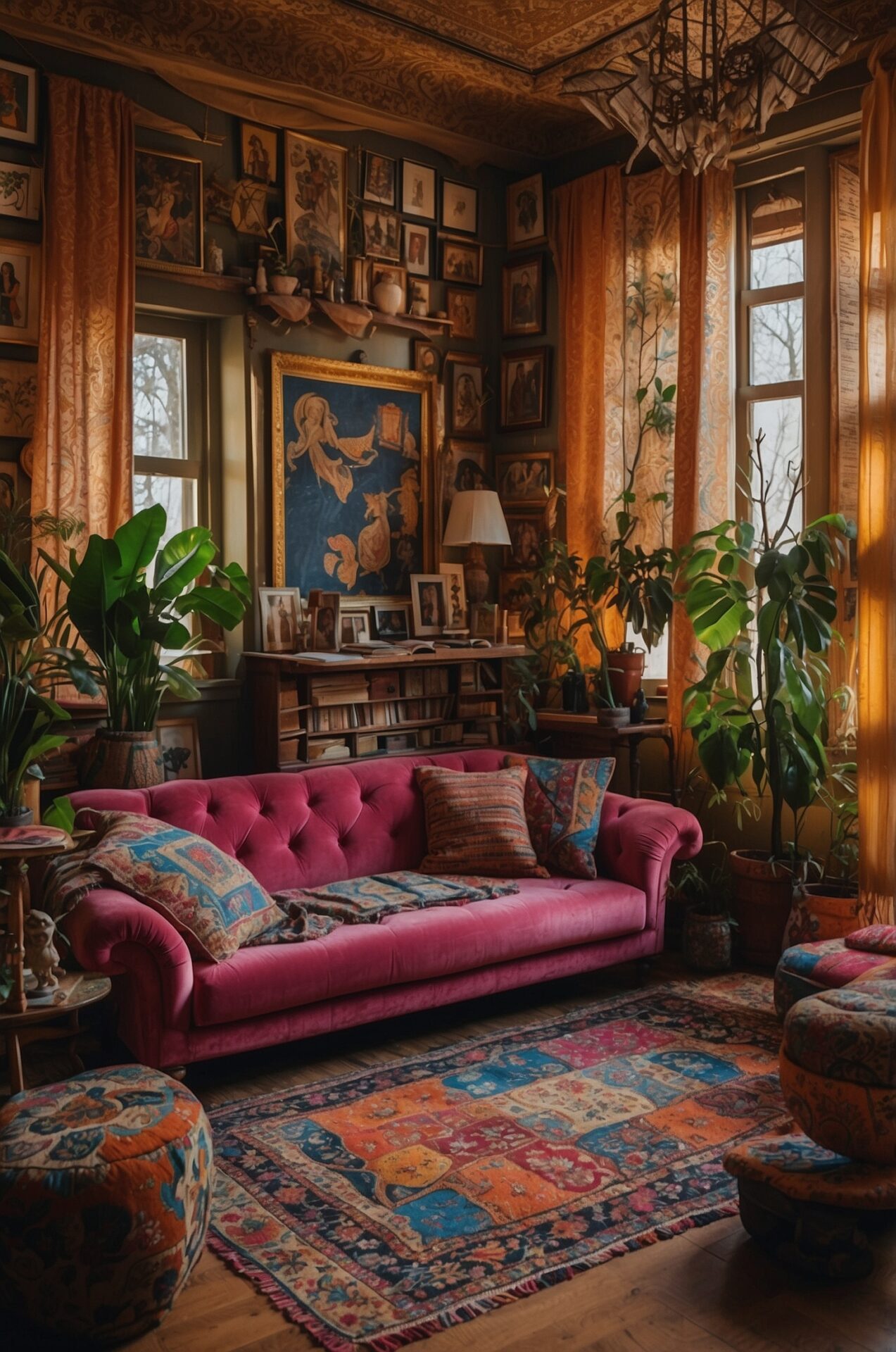 Best Cozy Maximalism home interior decor