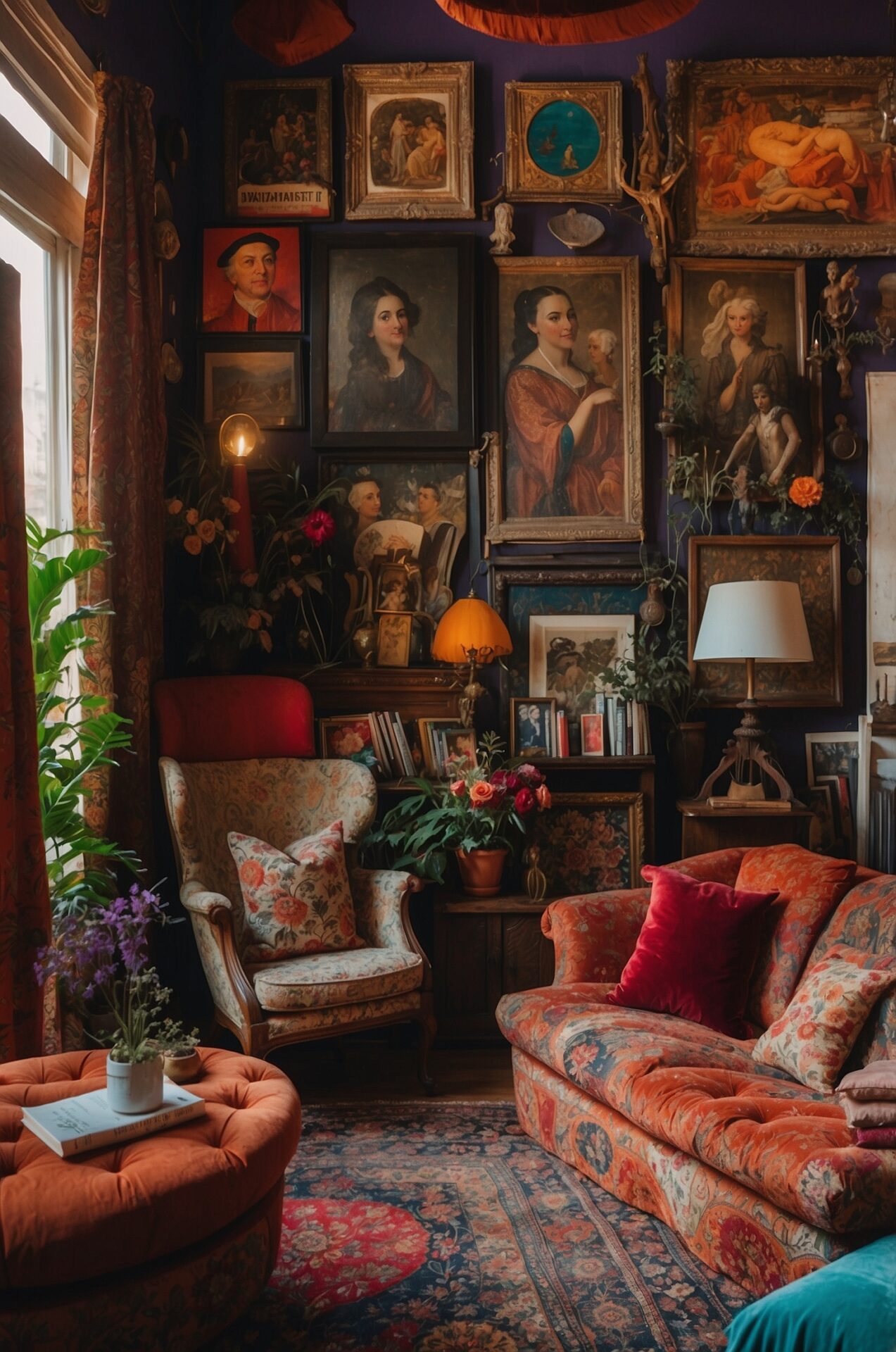 Best Cozy Maximalism home interior decor
