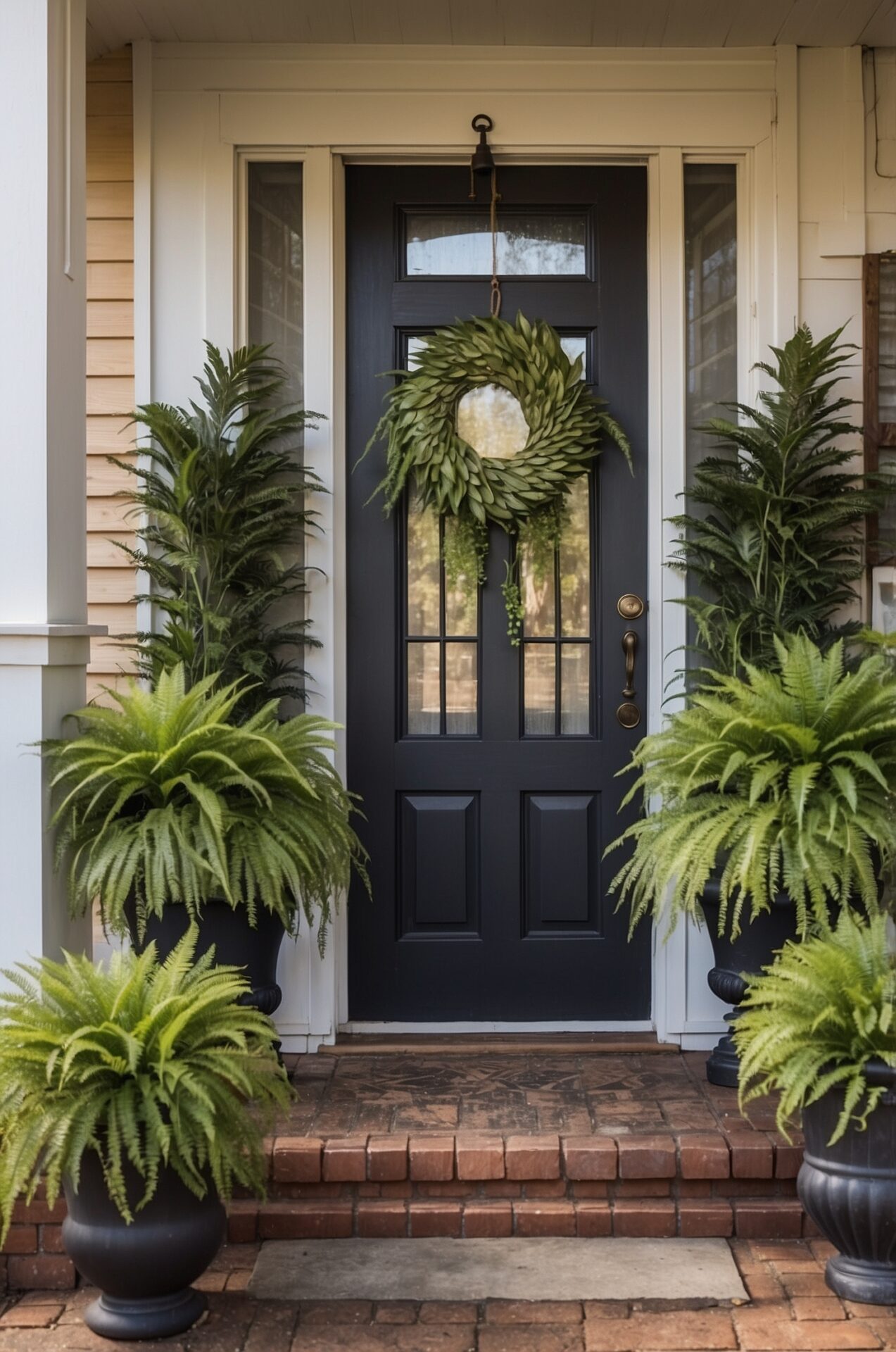 Faux Plants for Outdoors Front Porch Ideas