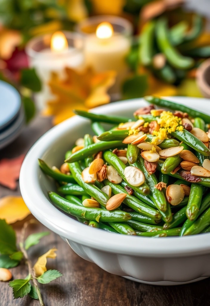 25 Easy Thanksgiving Side Dishes That Will Steal the Show (You Won't Believe #16!) - 4. Green Bean Almondine