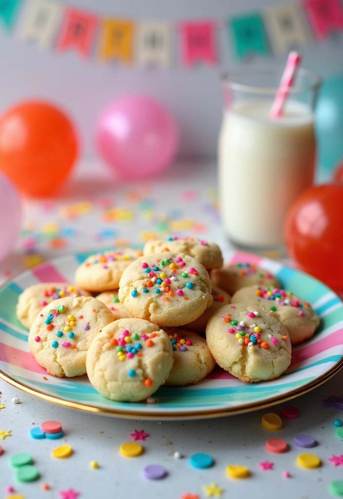 22 Marry Me Cookies Easy Recipe That'll Make Your Sweetheart Say 'Yes!' - 13. Funfetti Celebration Cookies