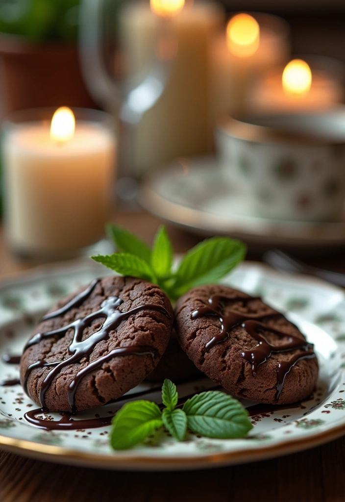 22 Marry Me Cookies Easy Recipe That'll Make Your Sweetheart Say 'Yes!' - 15. Chocolate Mint Cookies