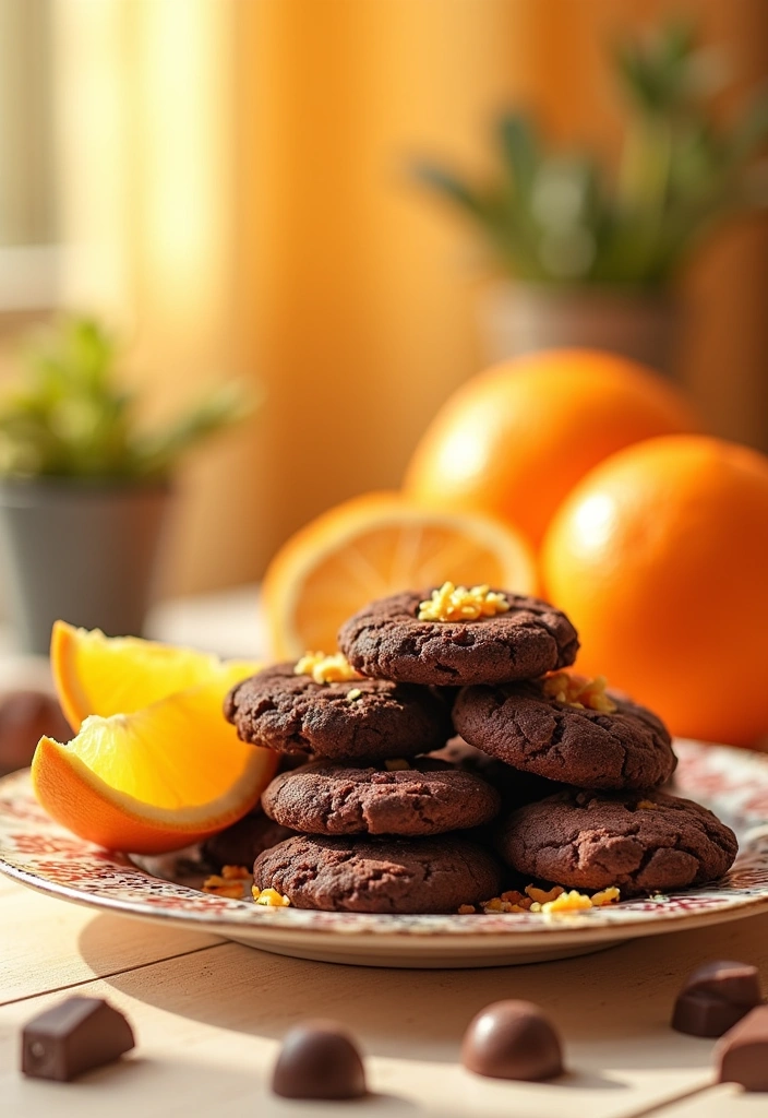 22 Marry Me Cookies Easy Recipe That'll Make Your Sweetheart Say 'Yes!' - 19. Chocolate Orange Cookies