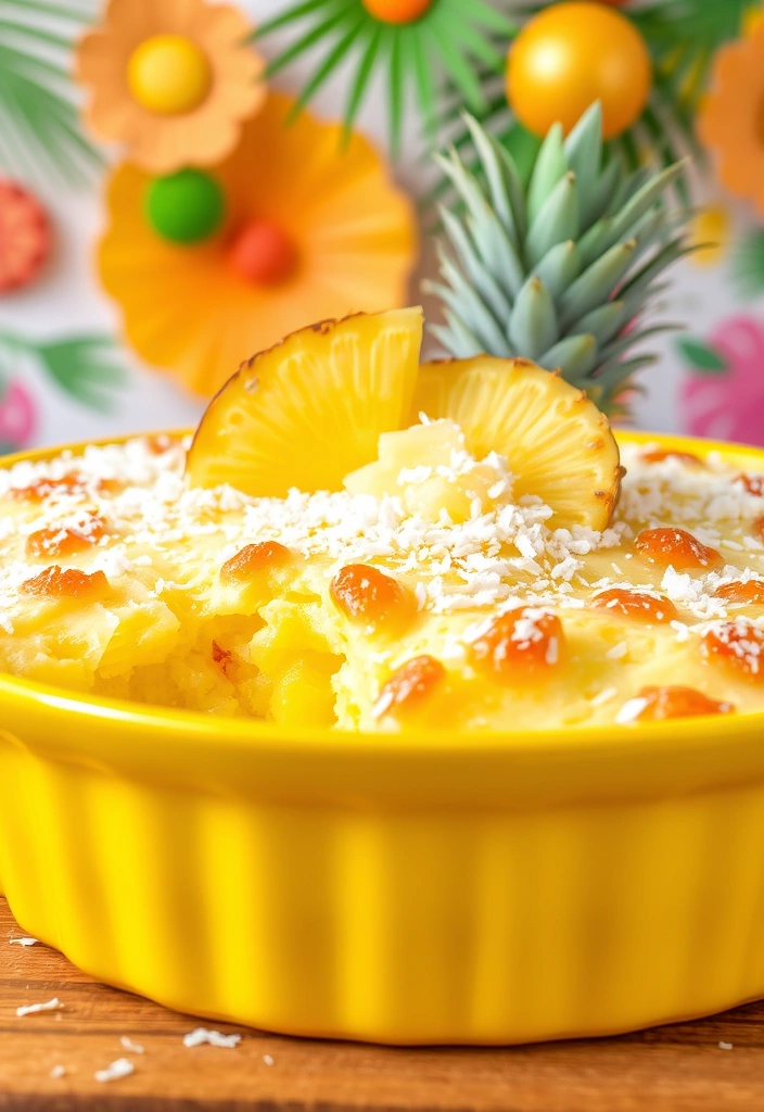 24 Fast and Easy Dump Cake Recipes That Will Make You the Dessert Hero! - 6. Coconut Pineapple Dump Cake